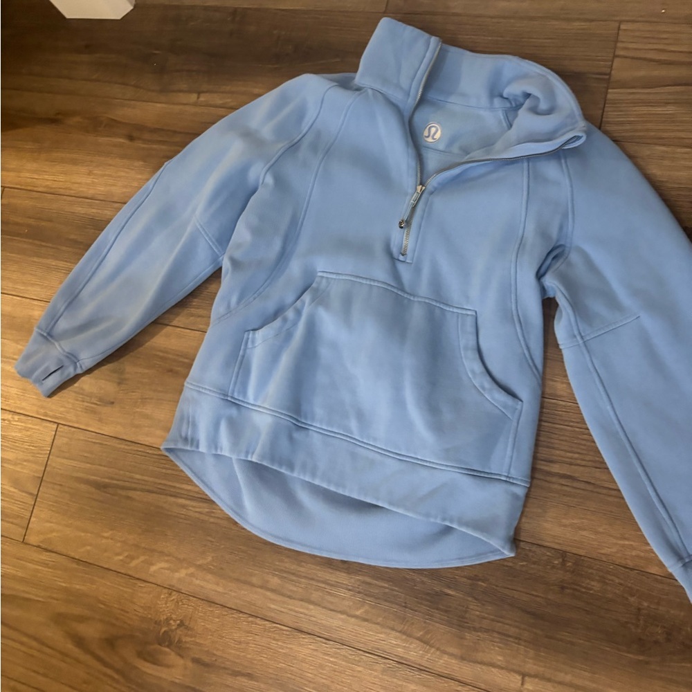 lululemon athletica Light Blue Sweatshirt